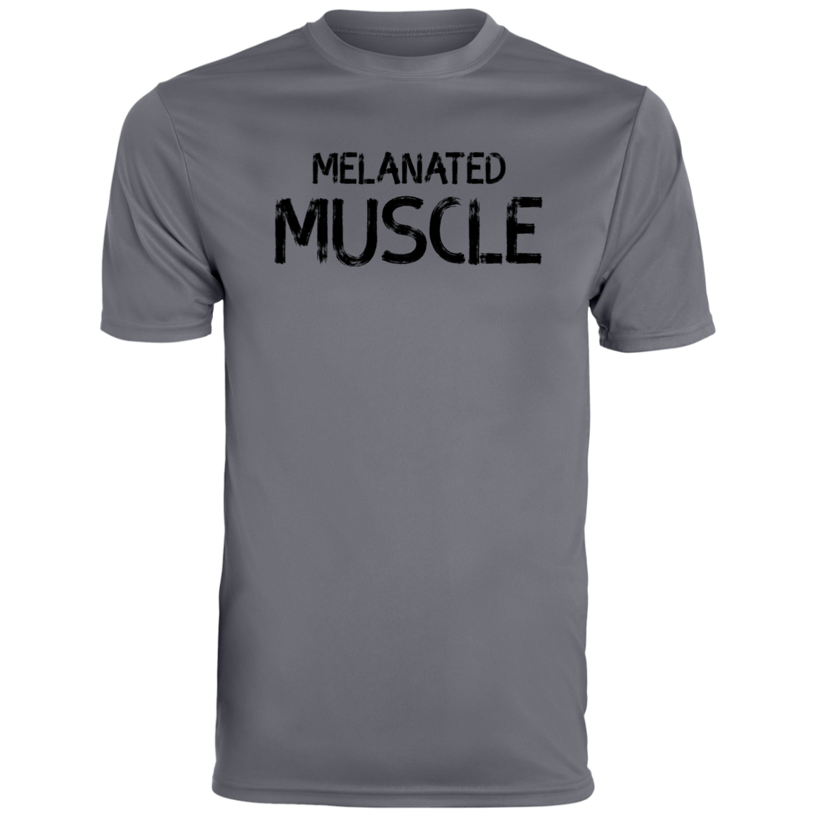 Melanated Muscle Men's Moisture-Wicking Tee