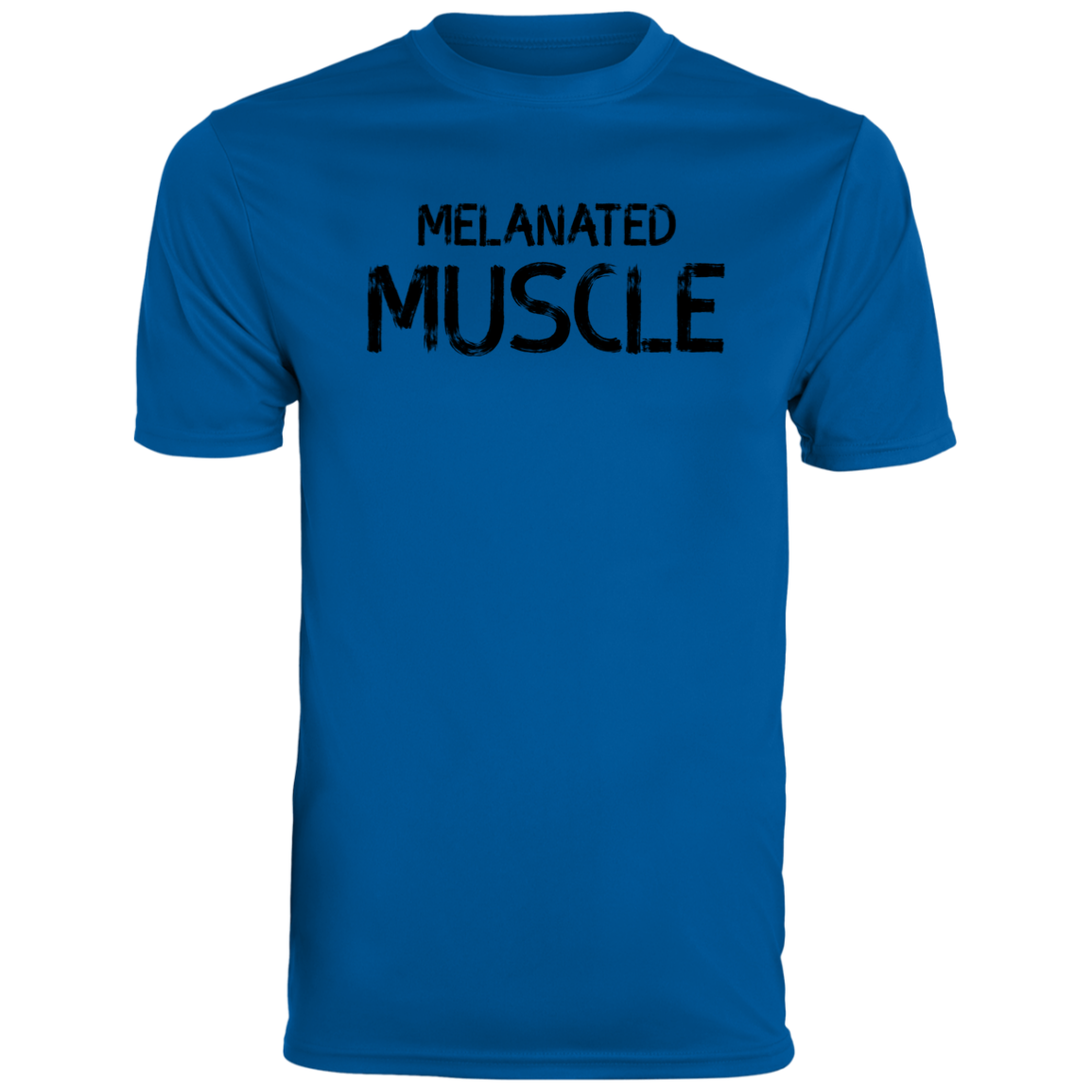 Melanated Muscle Men's Moisture-Wicking Tee