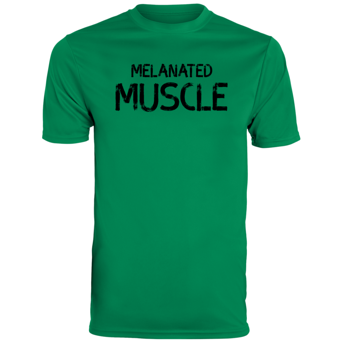 Melanated Muscle Men's Moisture-Wicking Tee