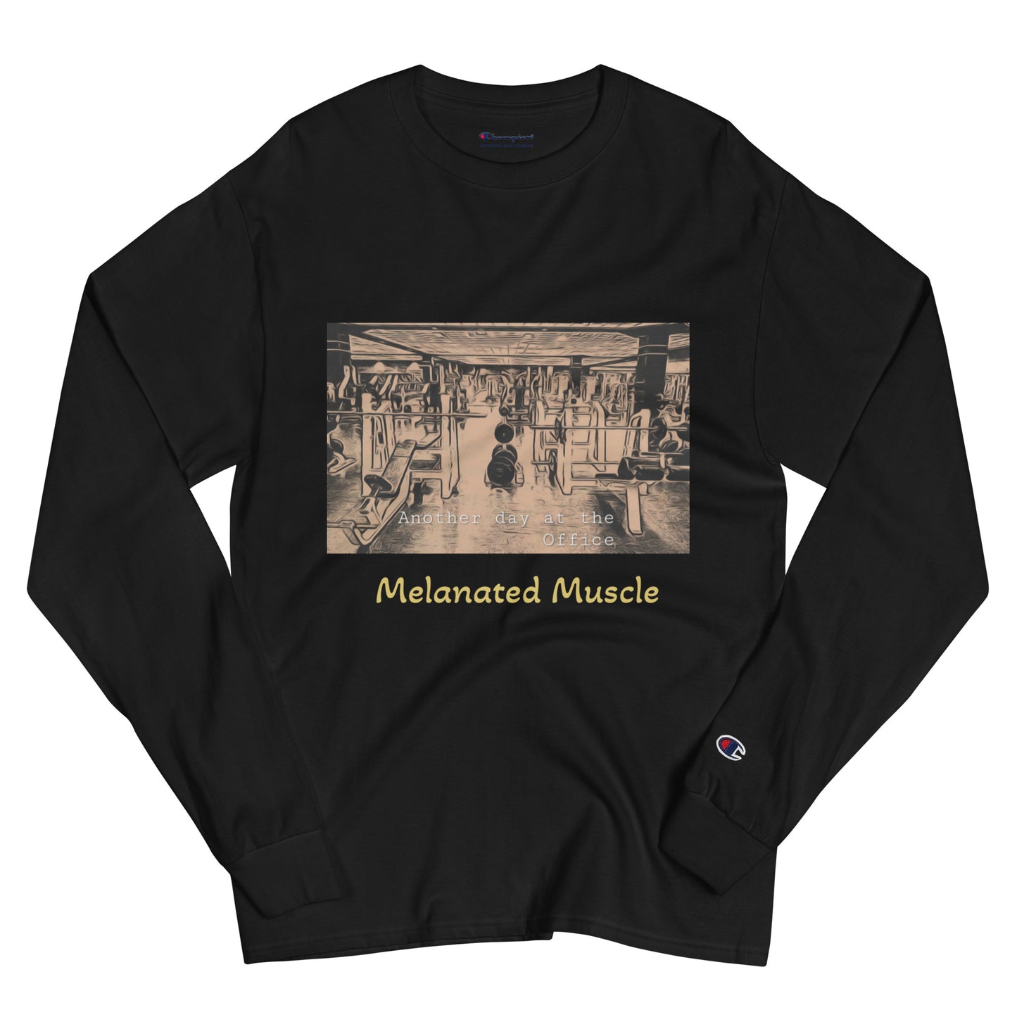 Office Men's Champion Long Sleeve Shirt
