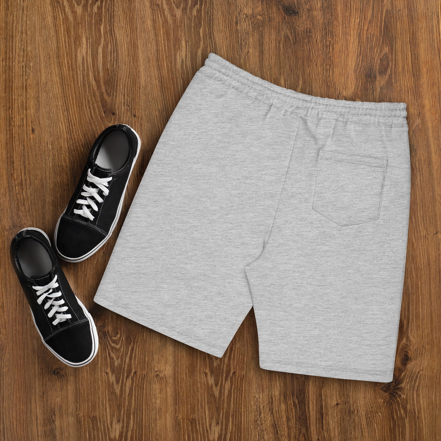 Melanated Muscle Men's fleece shorts