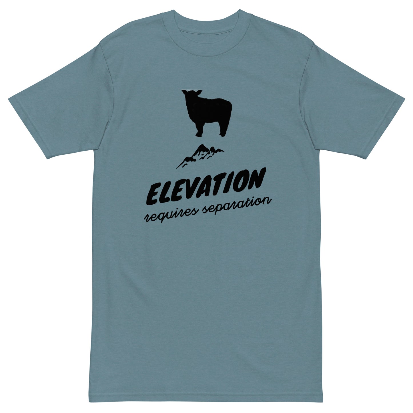 Elevation Men’s premium heavyweight tee