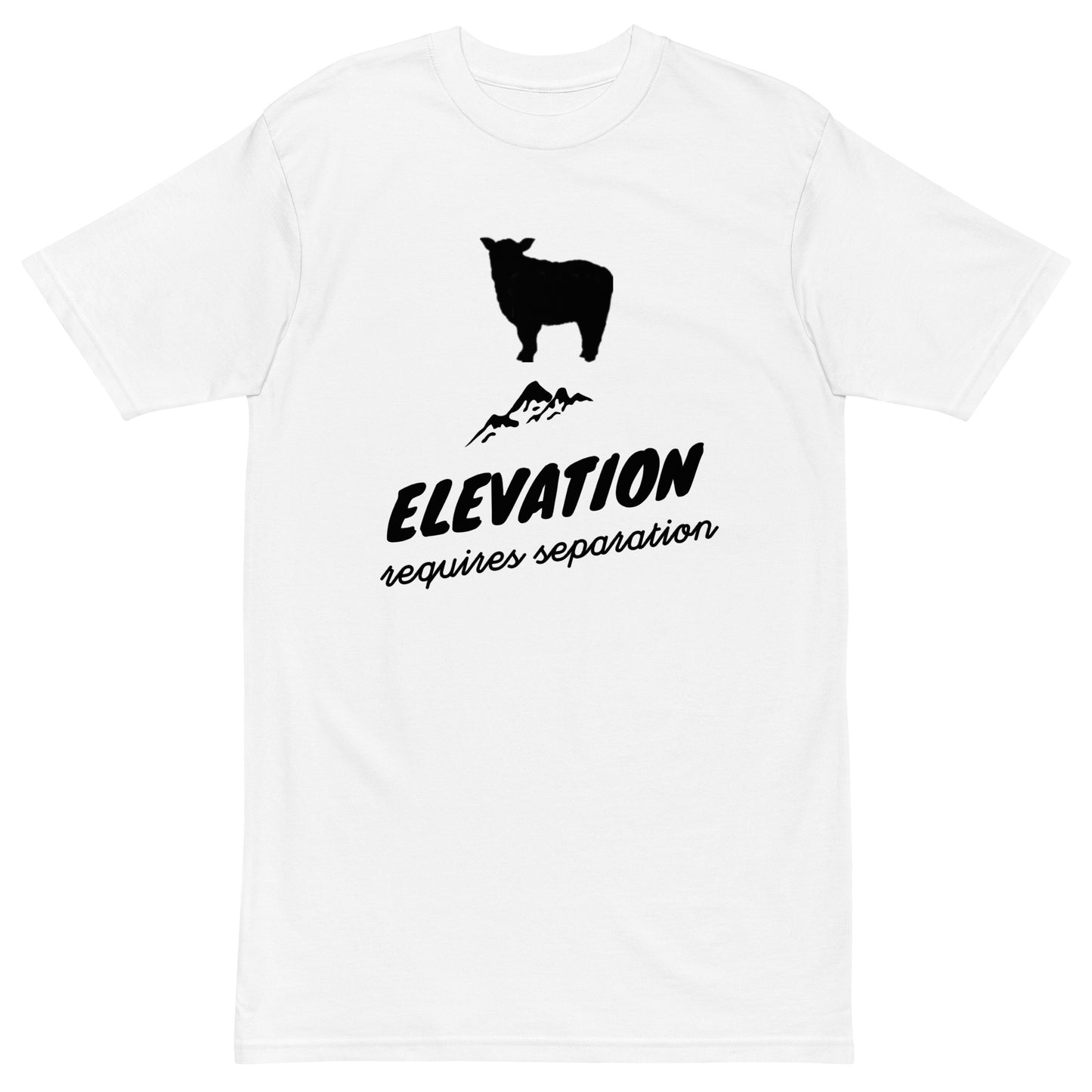 Elevation Men’s premium heavyweight tee