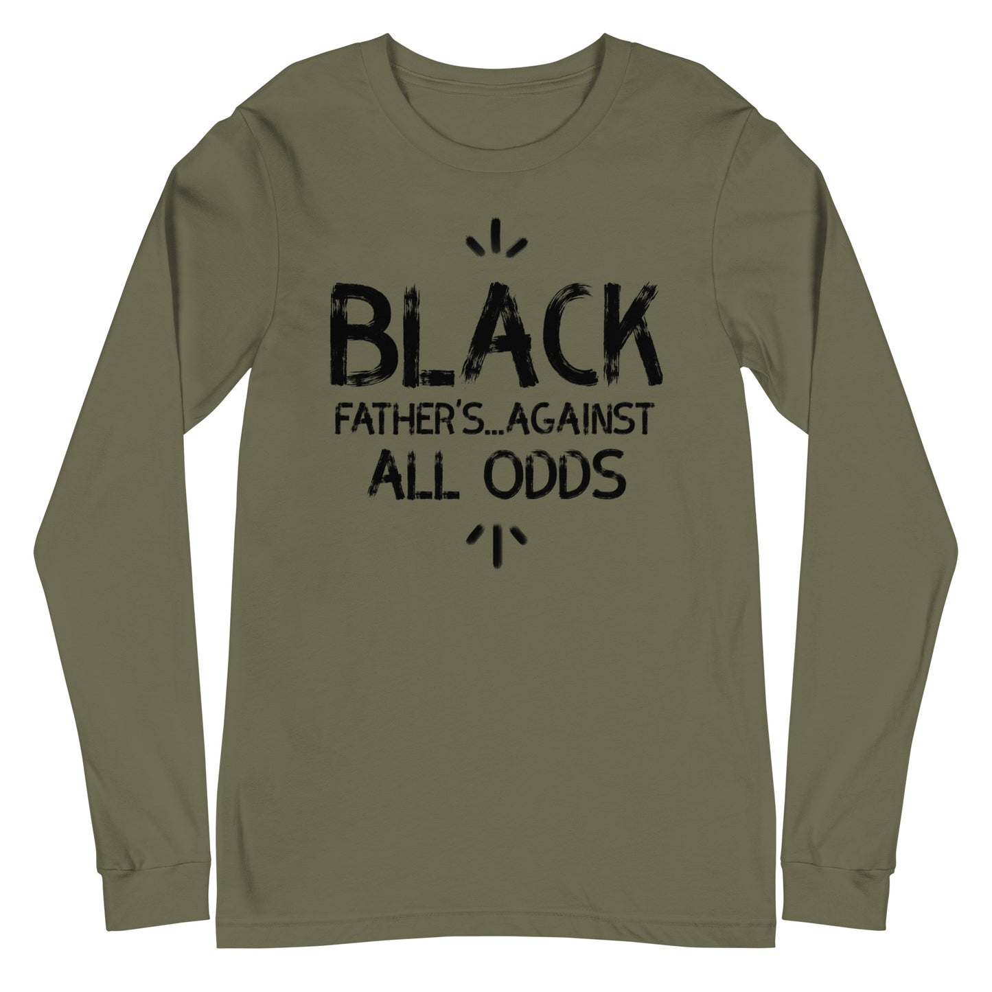 Black Fathers Long Sleeve Tee