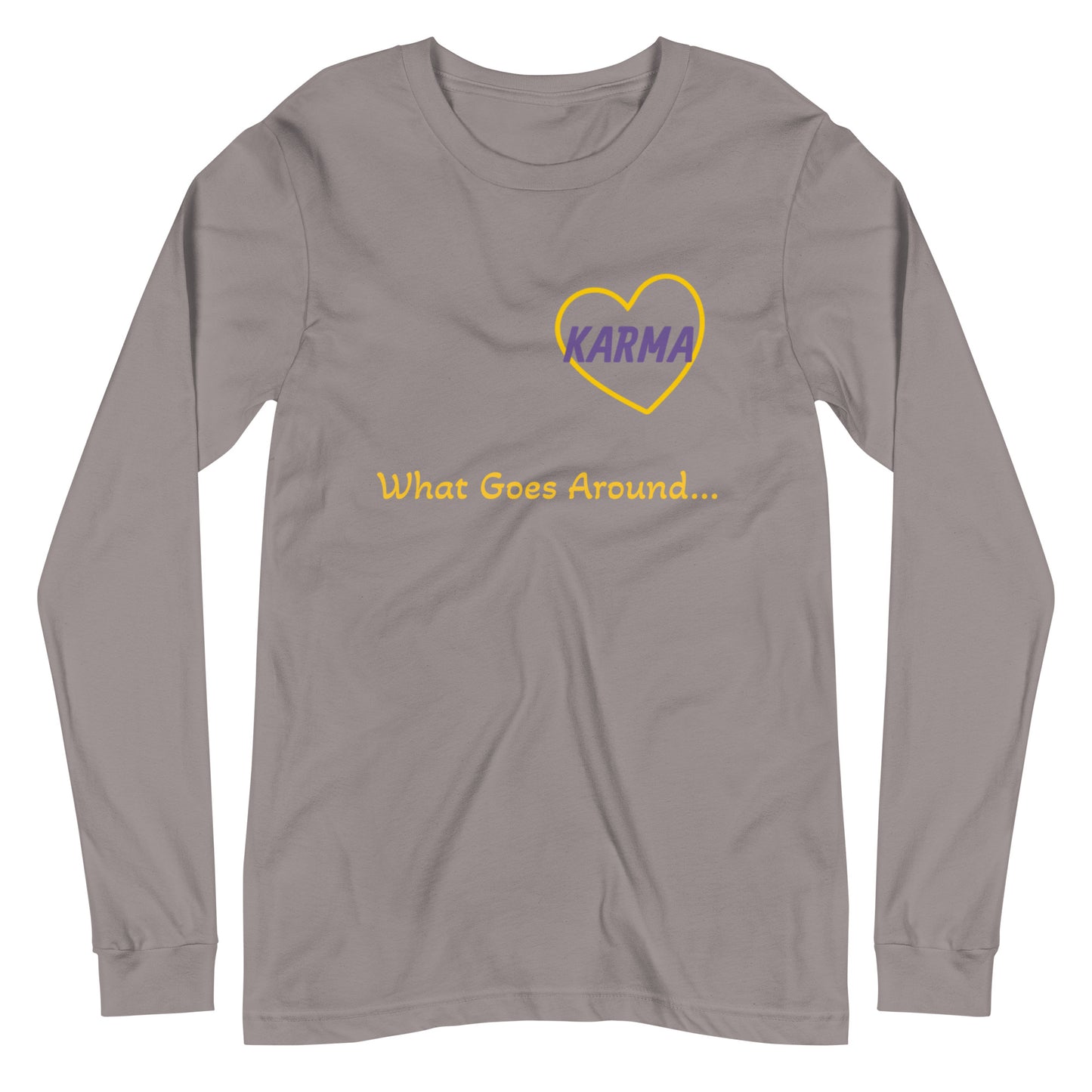 Karma Unisex Long Sleeve Tee