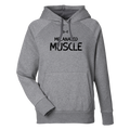 Melanated Muscle X Under Armour Womens Rival Fleece Hoodie
