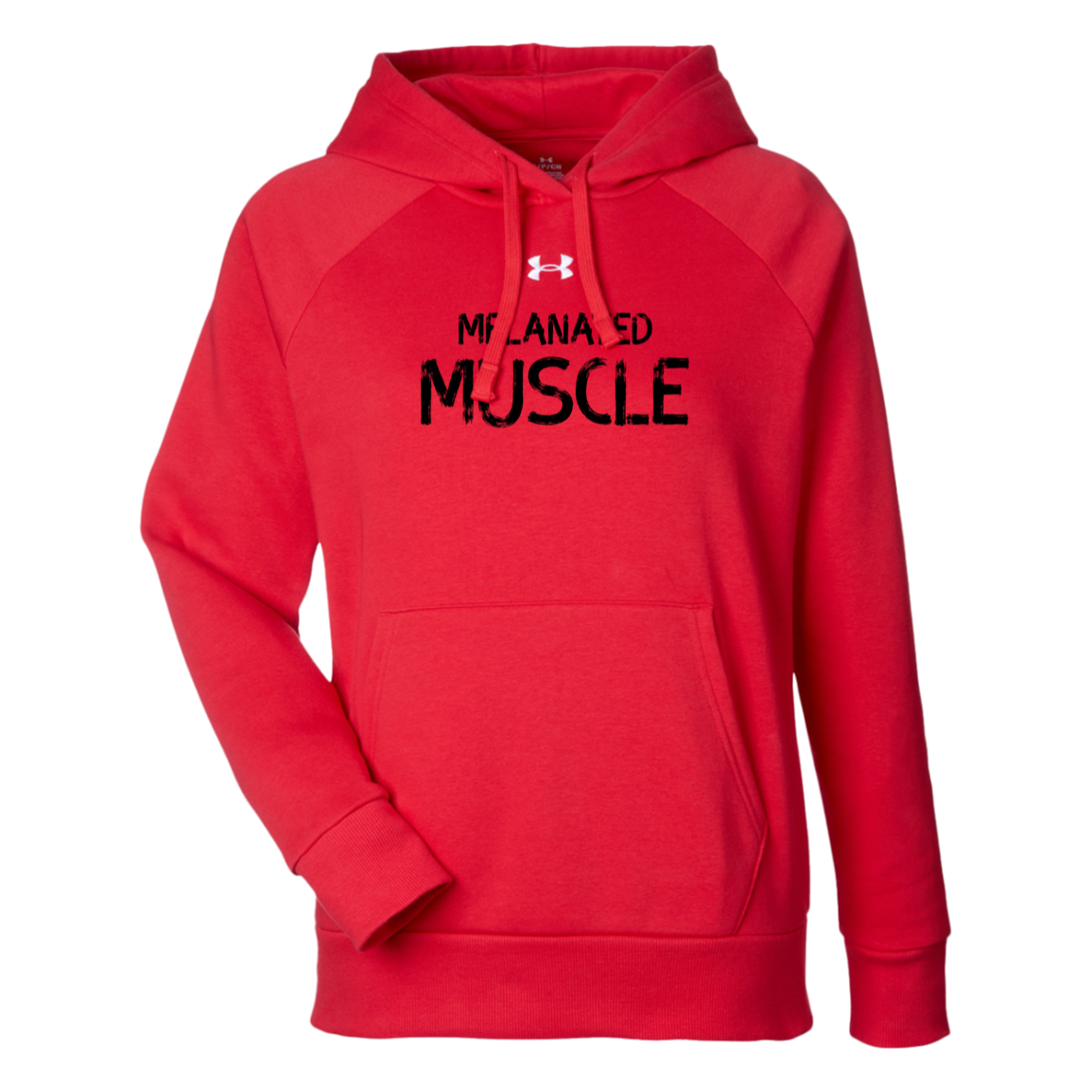 Melanated Muscle X Under Armour Womens Rival Fleece Hoodie