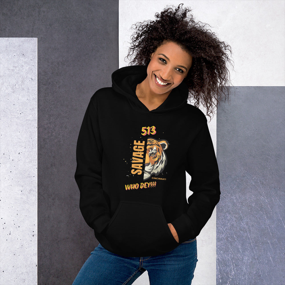 Unisex Savage Bengals Hoodie