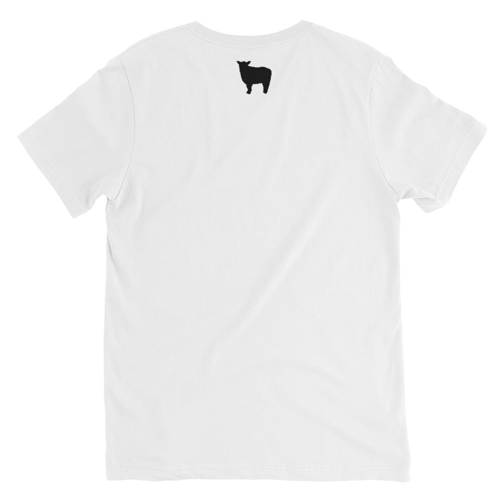 Black Shep Unisex Short Sleeve V-Neck T-Shirt