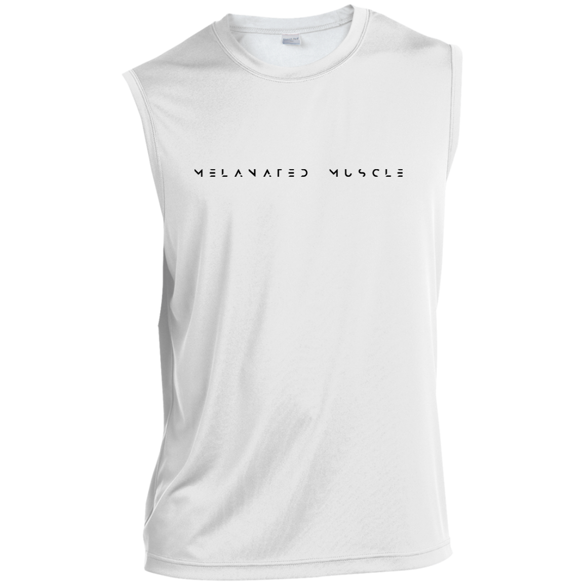 Melanated Muscle Men’s Sleeveless Performance Tee