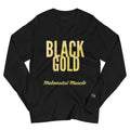 Black Gold Men's Champion Long Sleeve Shirt