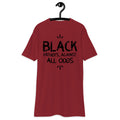BLACK FATHERS Men’s premium heavyweight tee