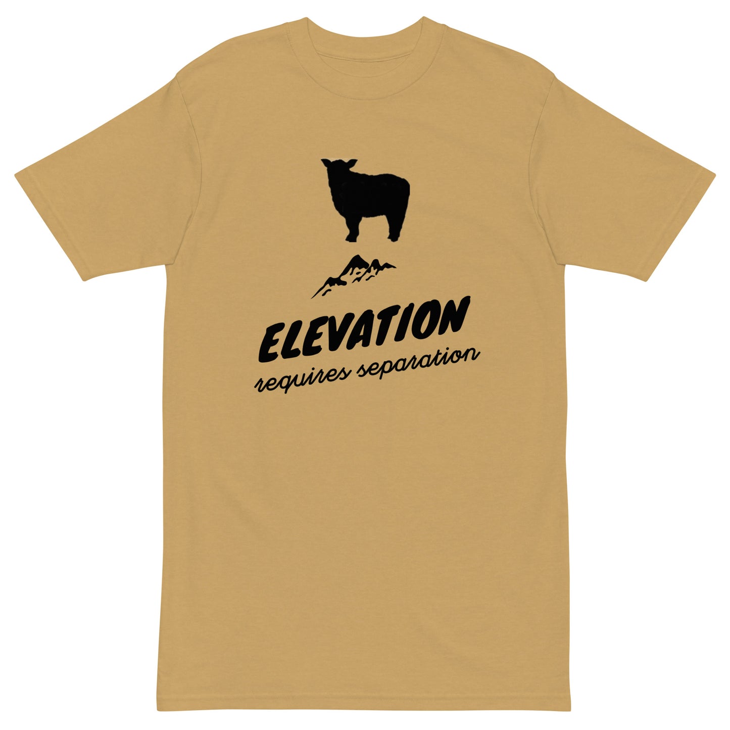 Elevation Men’s premium heavyweight tee