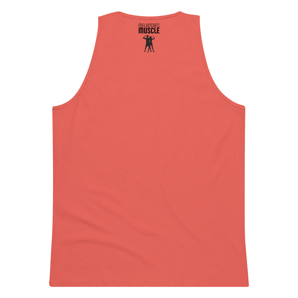Melanated Muscle womens premium tank top
