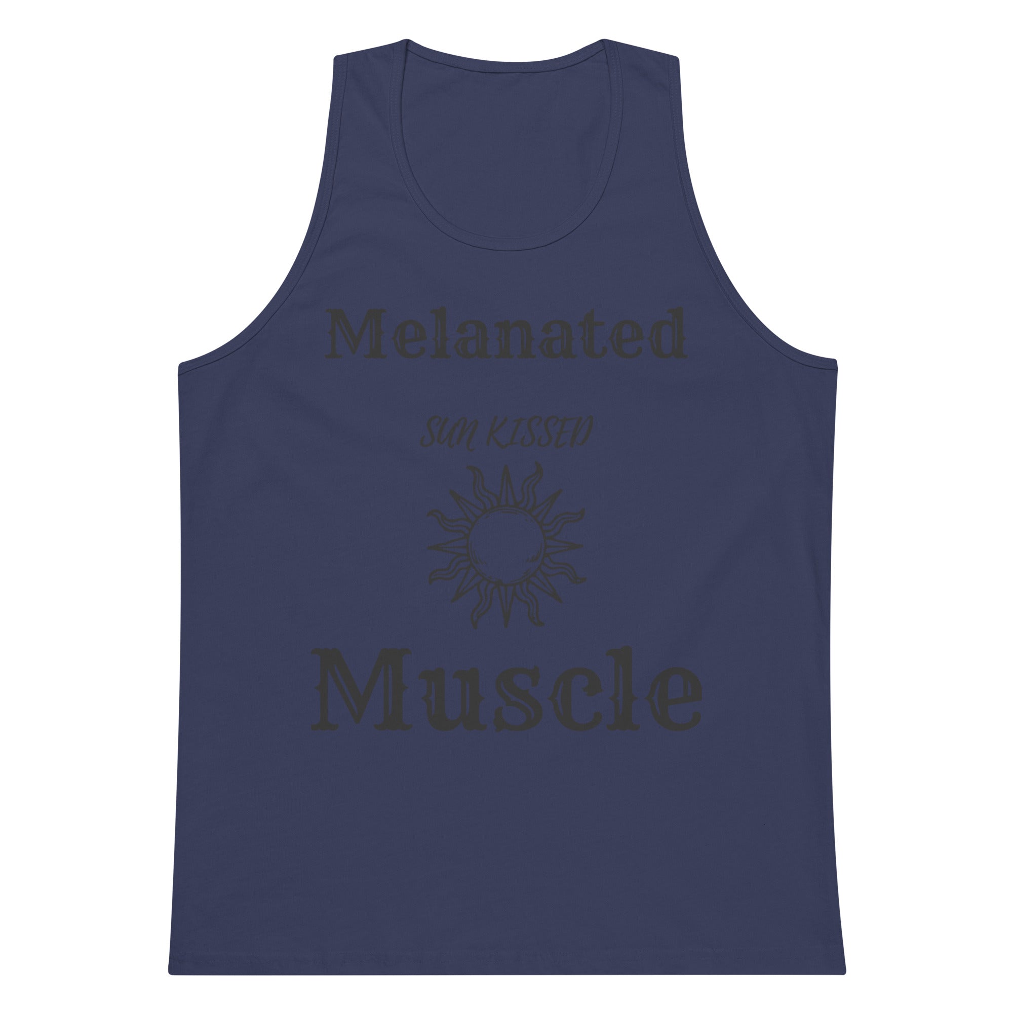 Melanated Muscle womens premium tank top