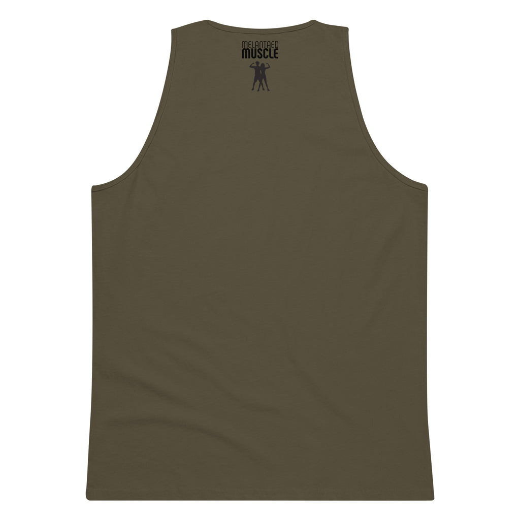 Melanated Muscle womens premium tank top