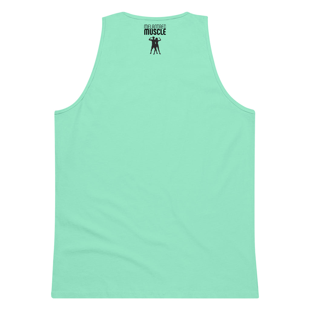 Melanated Muscle womens premium tank top
