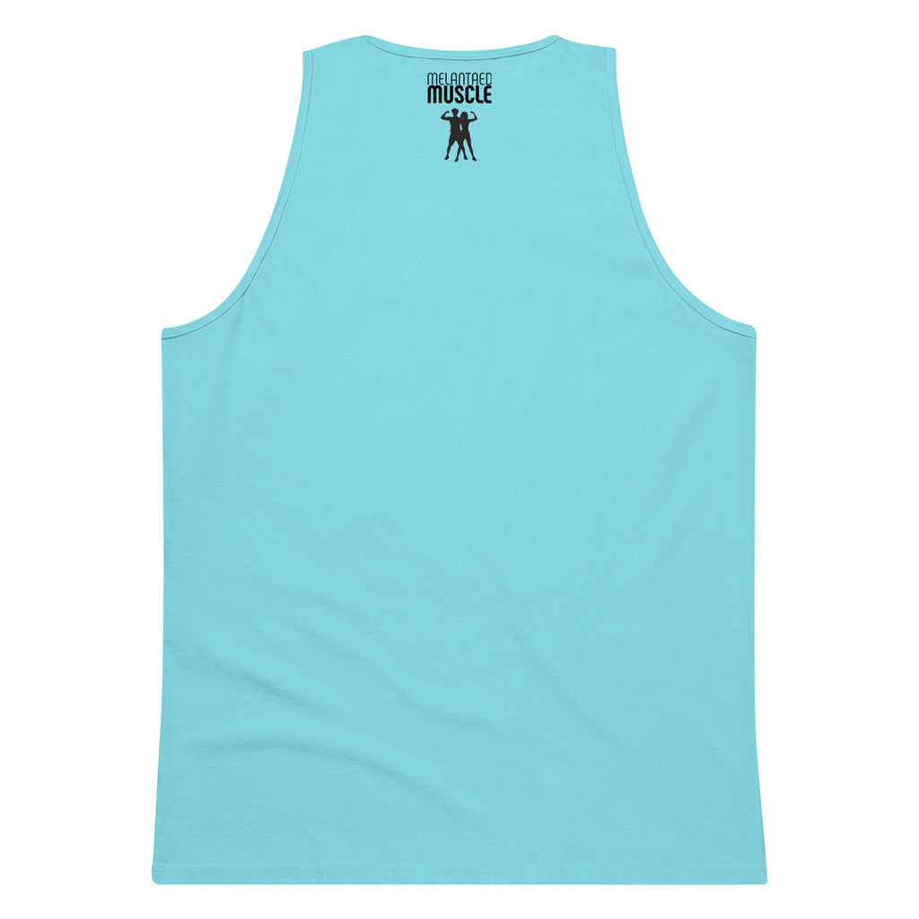 Melanated Muscle womens premium tank top