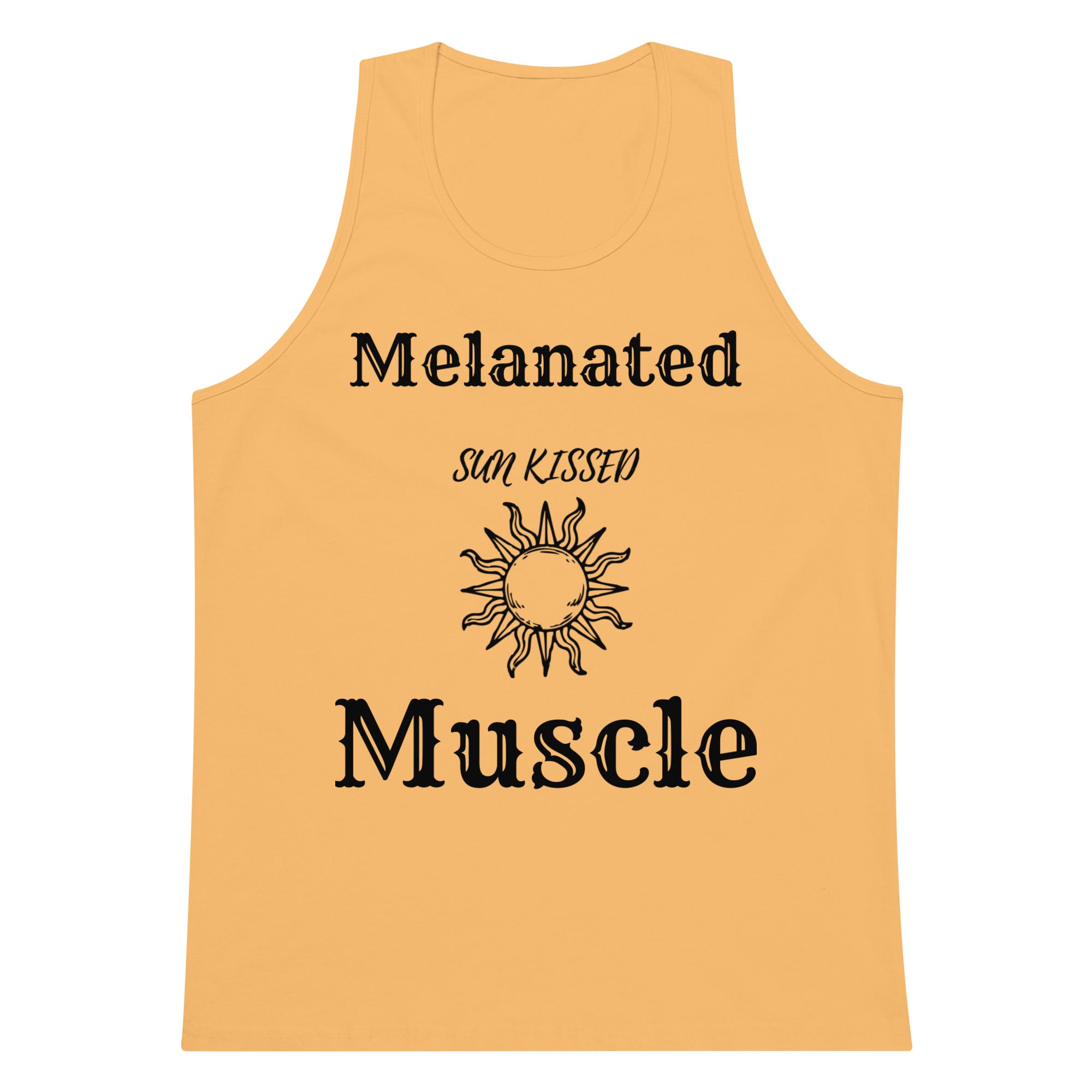 Melanated Muscle womens premium tank top