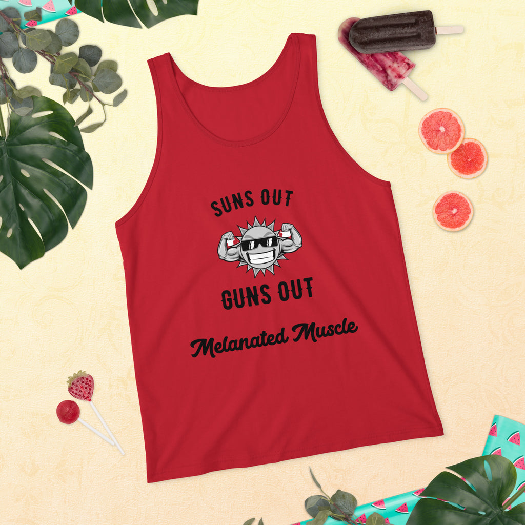 Melanated Muscle  Tank Top