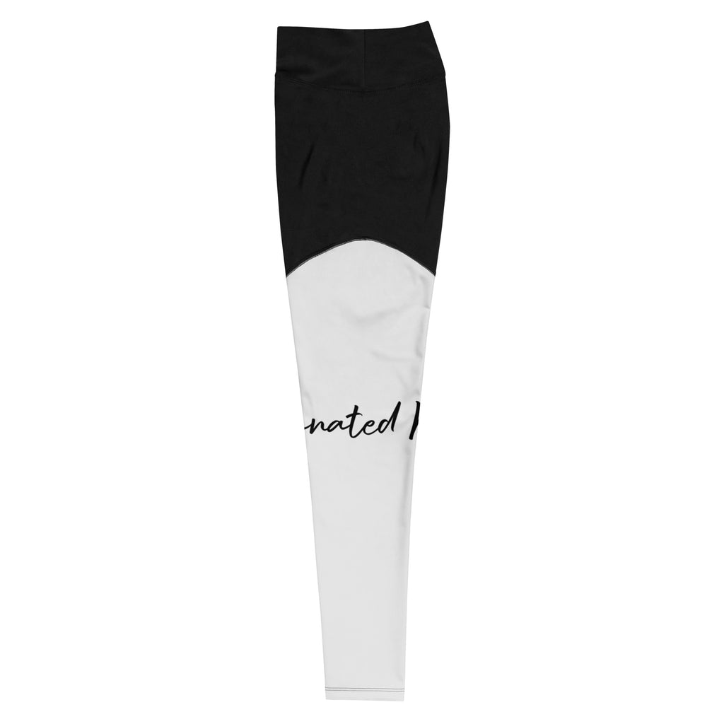 Melanated Muscle Womens Sports Leggings