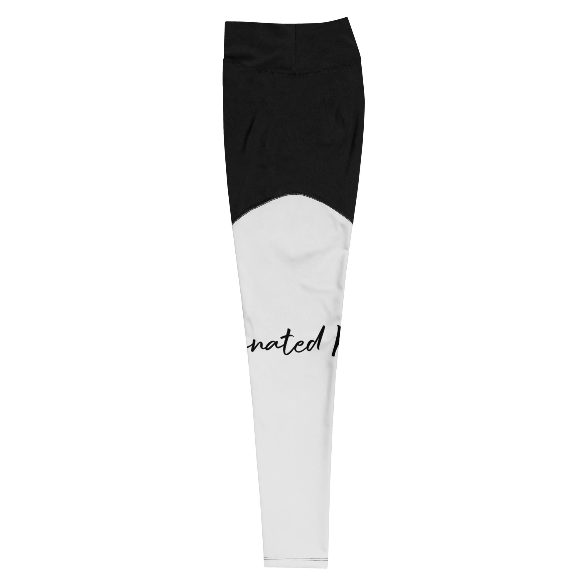 Melanated Muscle Womens Sports Leggings