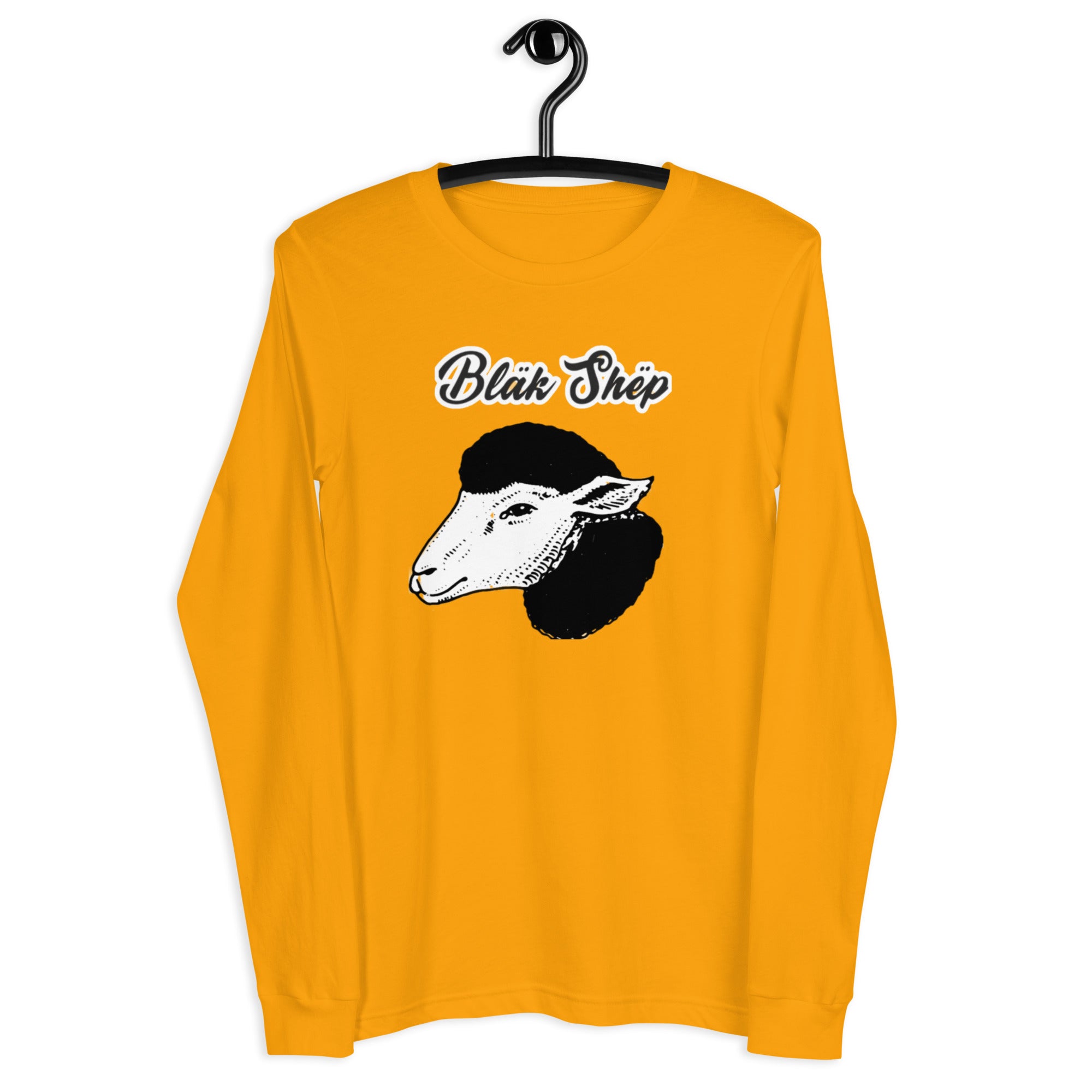 Blak Shep Retro Unisex Long Sleeve Tee