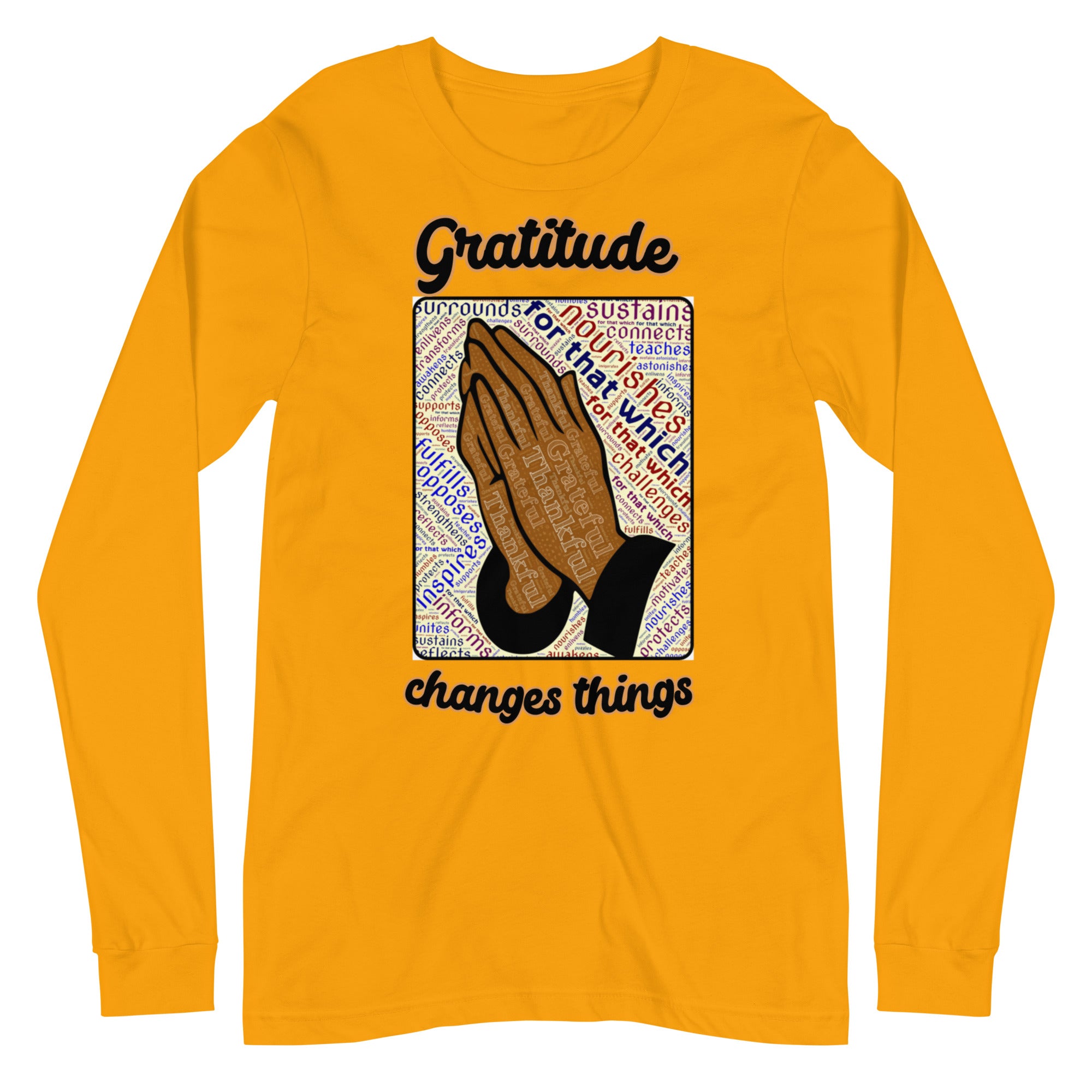 Gratitude Unisex Long Sleeve Tee