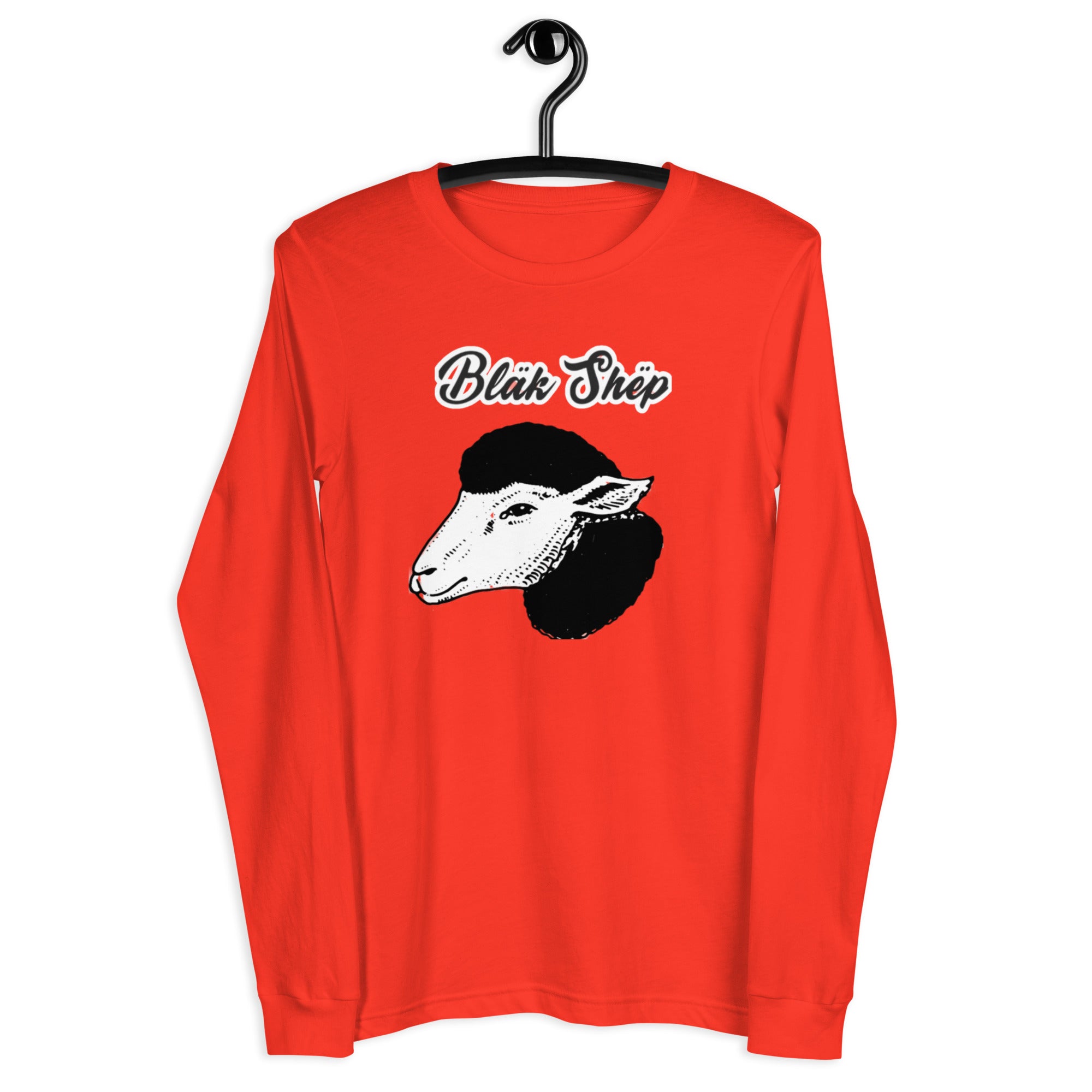 Blak Shep Retro Unisex Long Sleeve Tee