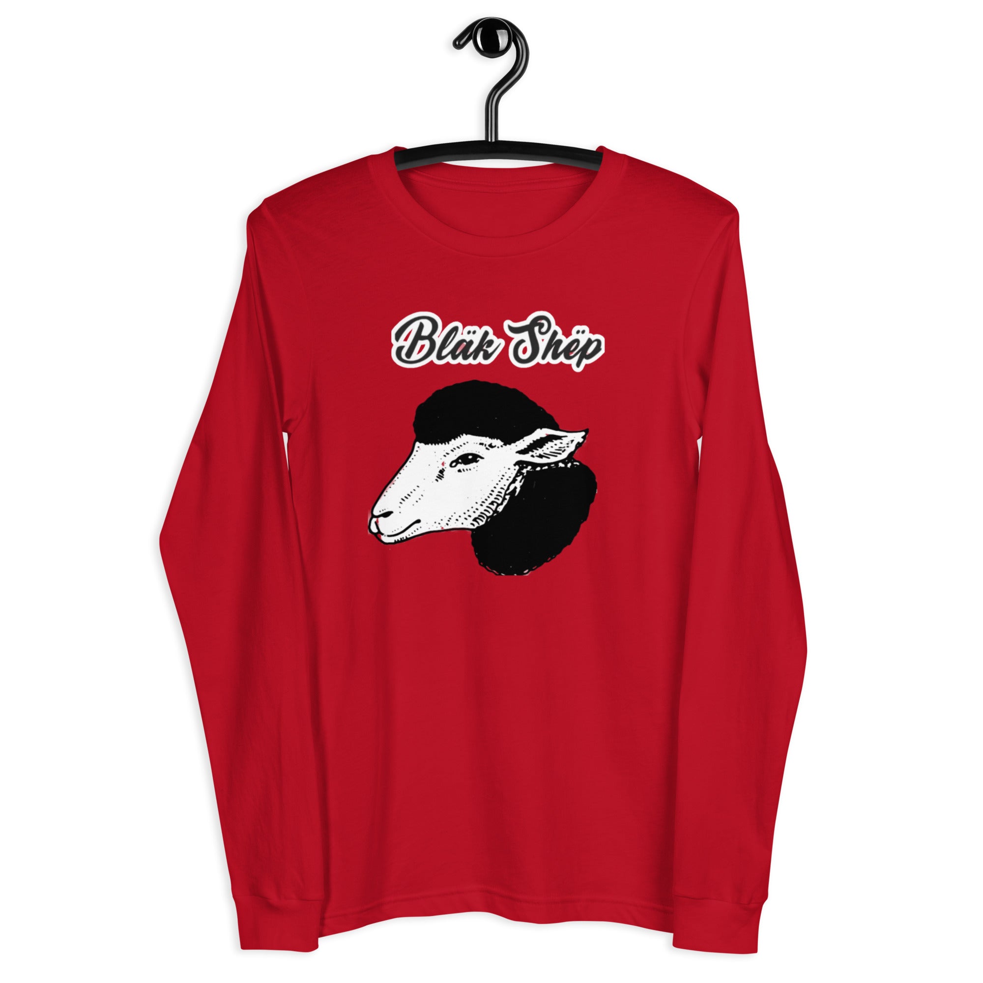Blak Shep Retro Unisex Long Sleeve Tee