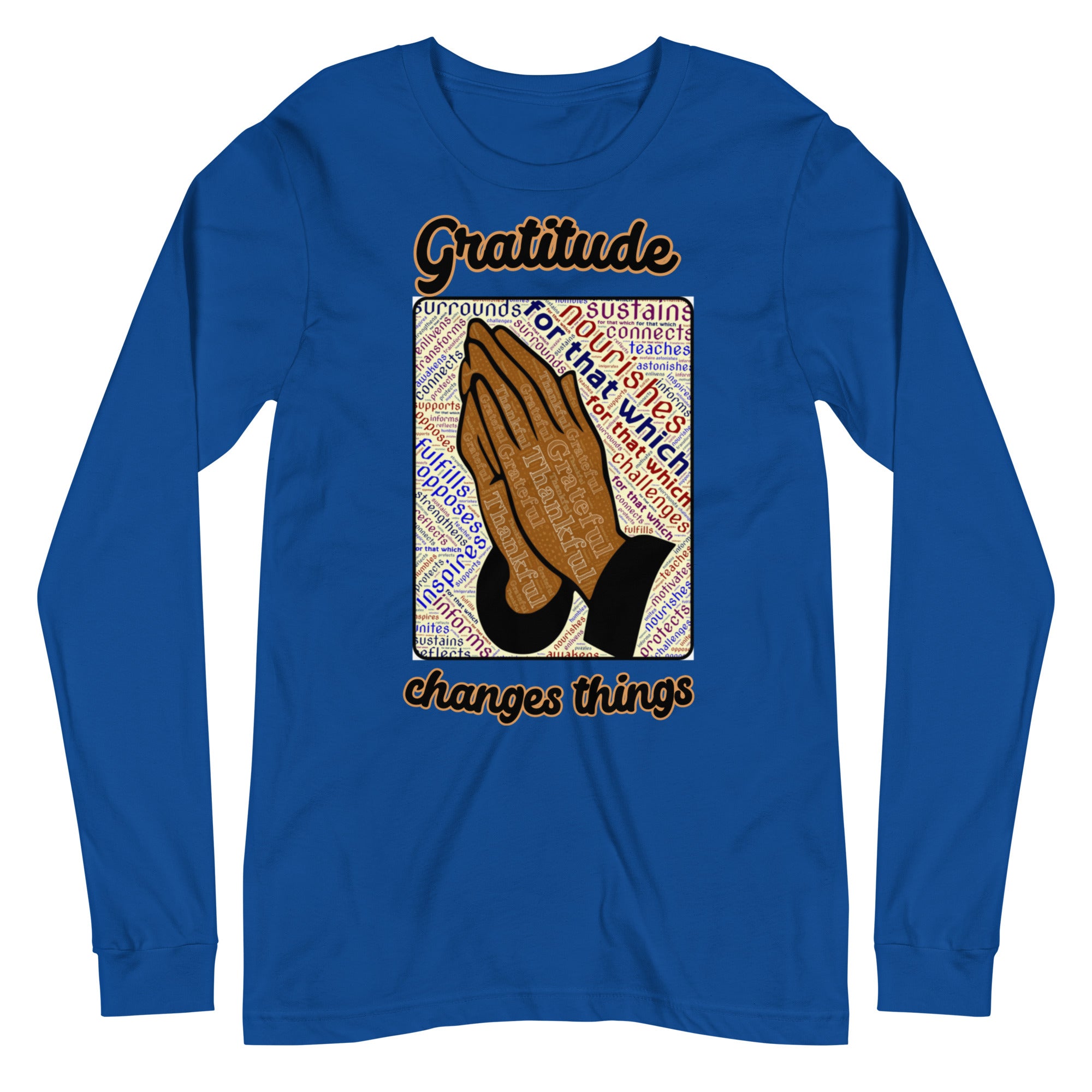 Gratitude Unisex Long Sleeve Tee